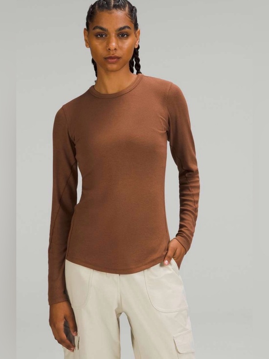 lululemon athletica Tops - Lululemon Hold Tight Long Sleeve Shirt
Roasted Brown